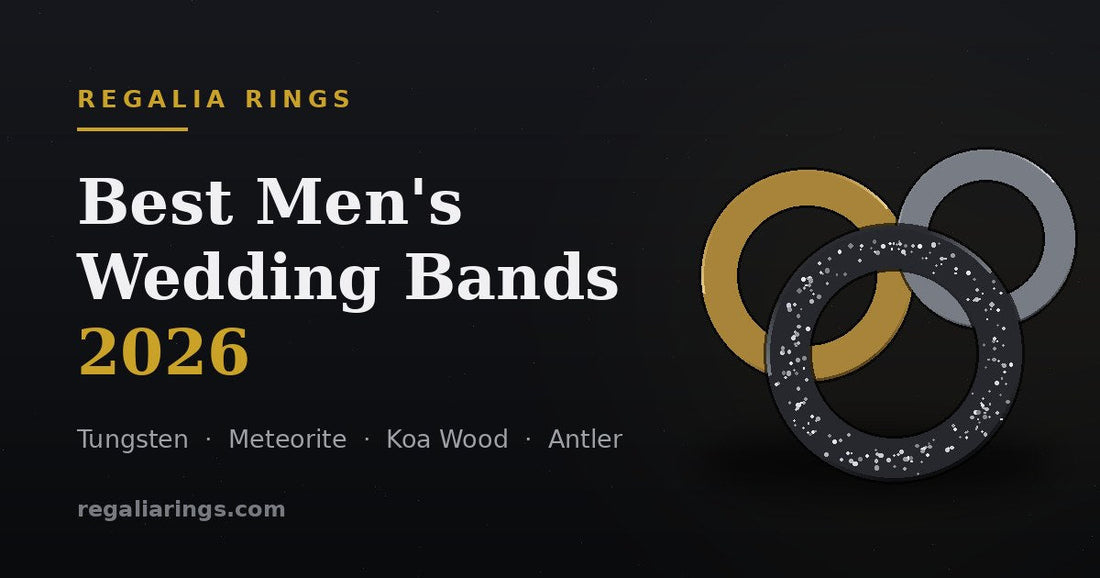 Best Men’s Wedding Bands for 2026: Materials, Durability & Style