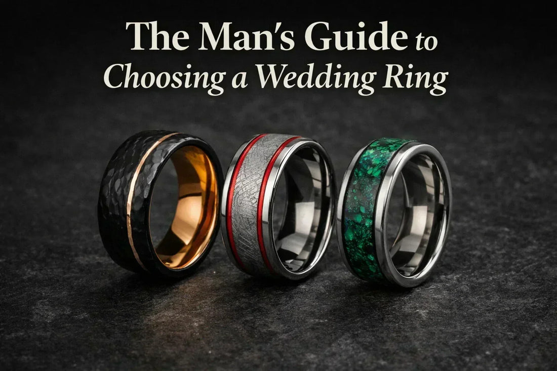 The Man’s Guide to Choosing a Wedding Ring