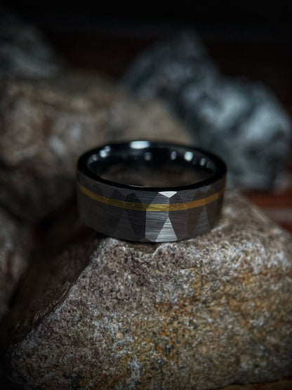 The Chimera: Finest Quality Tungsten Carbide and 14k Gold Ring My Store