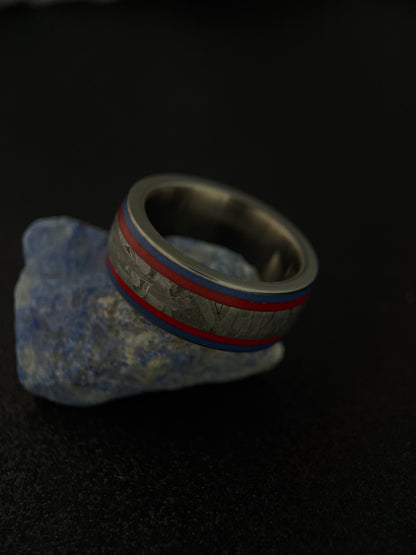 Titanium Meteorite Ring