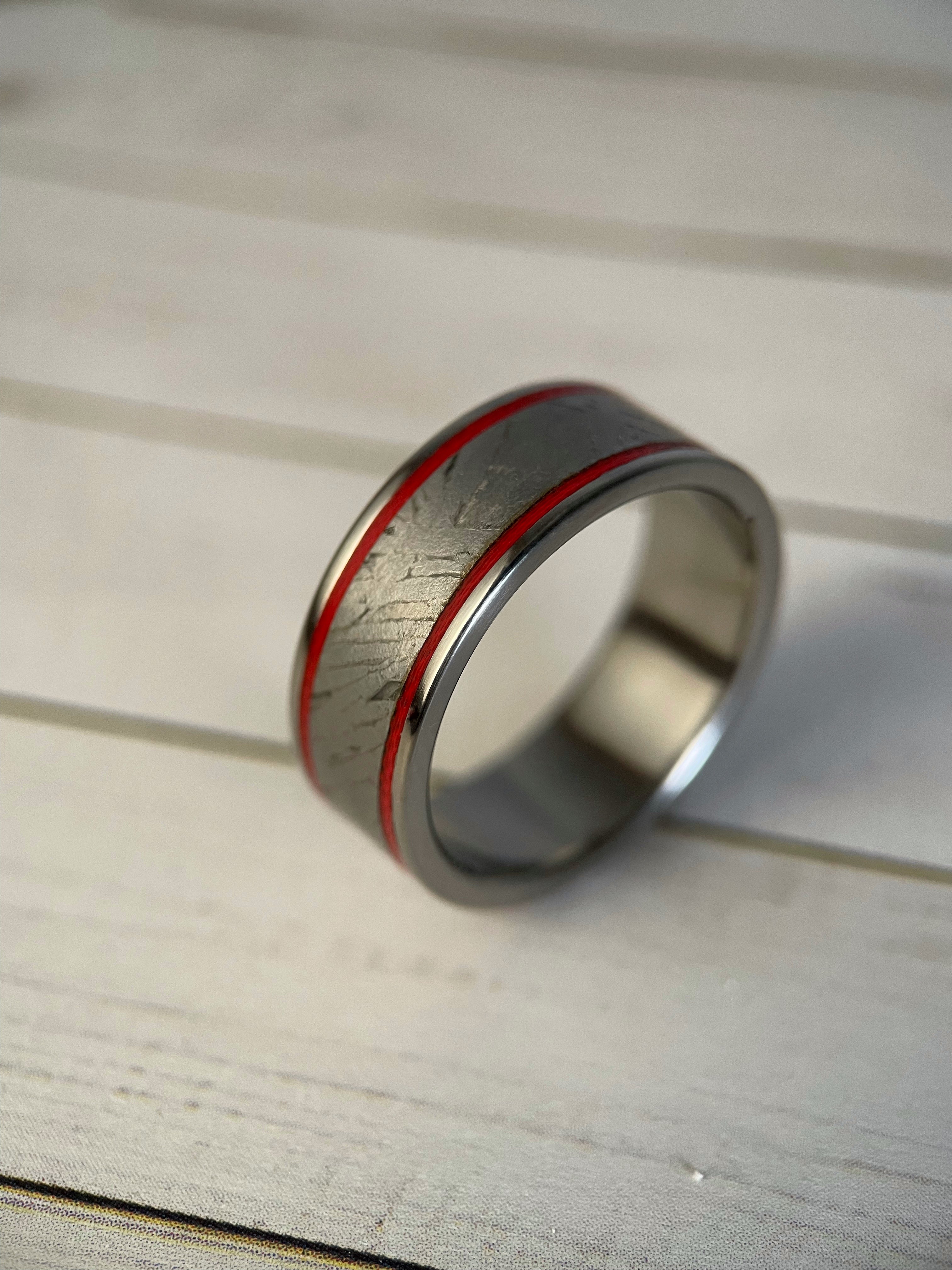 The Orion: Muonionalusta Meteorite and Titanium Grade 5 Ring