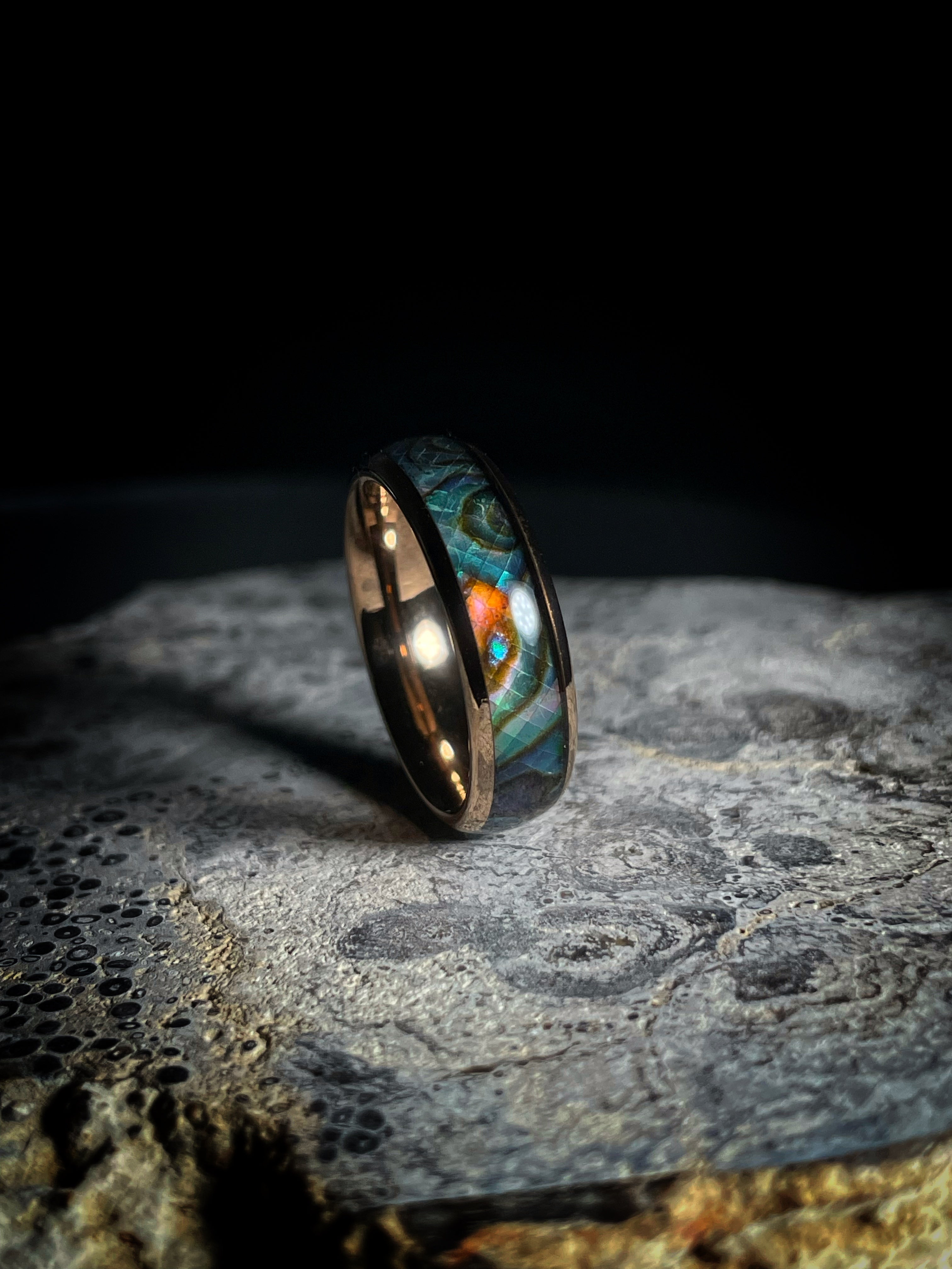 The Eros: Timeless Beauty in Rose Gold and Abalone