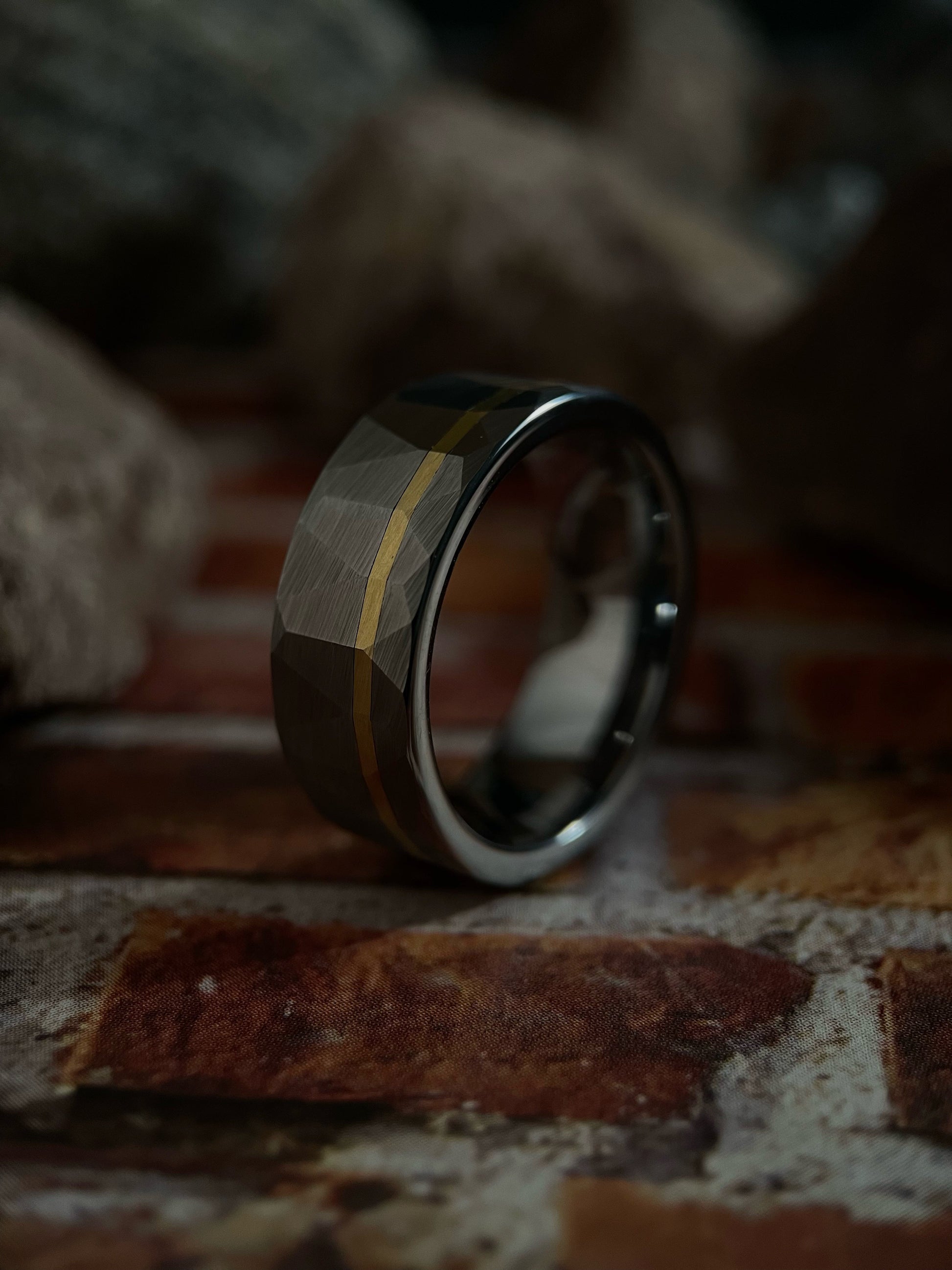 The Chimera: Finest Quality Tungsten Carbide and 14k Gold Ring My Store