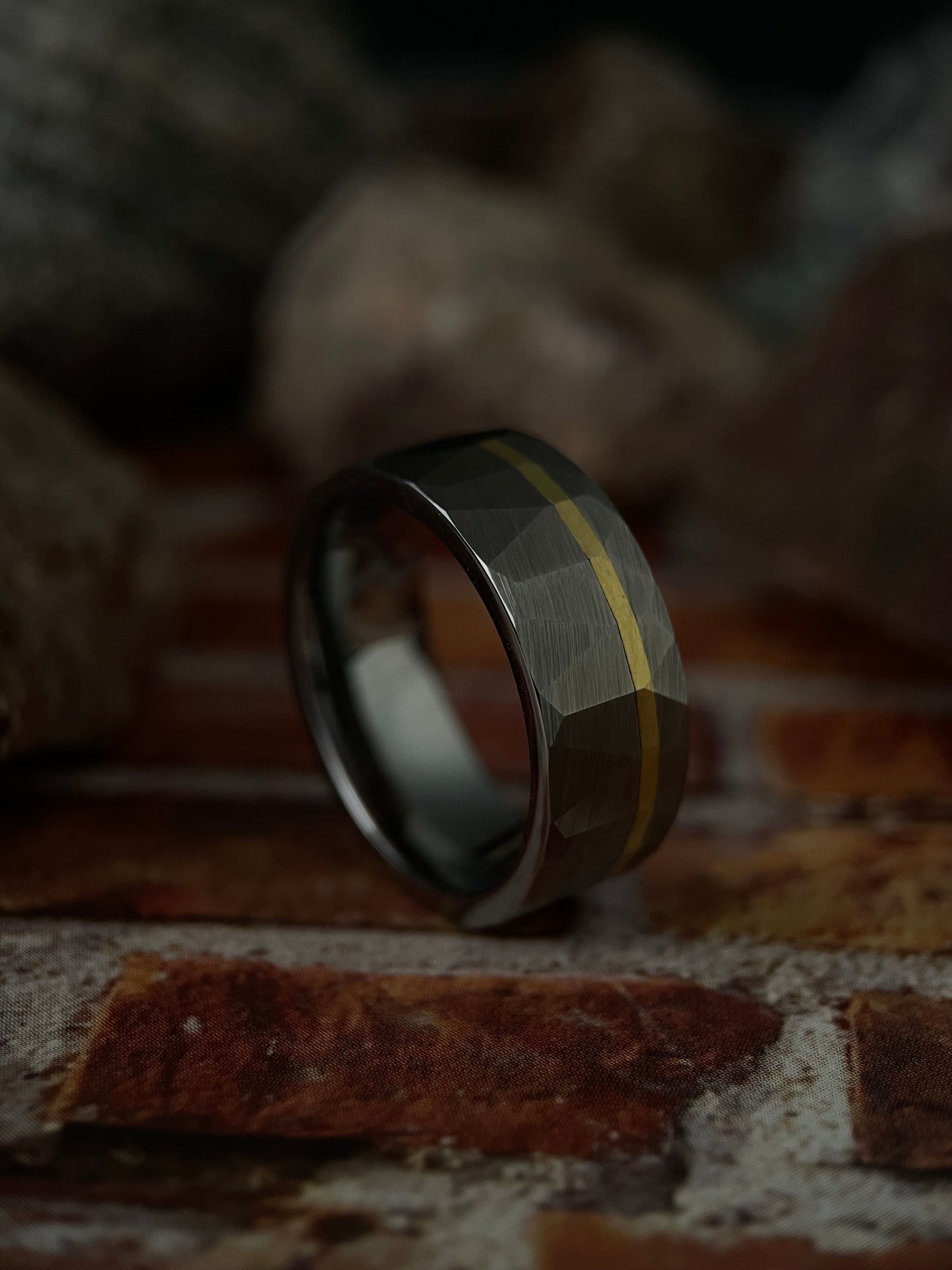 The Chimera: Finest Quality Tungsten Carbide and 14k Gold Ring My Store