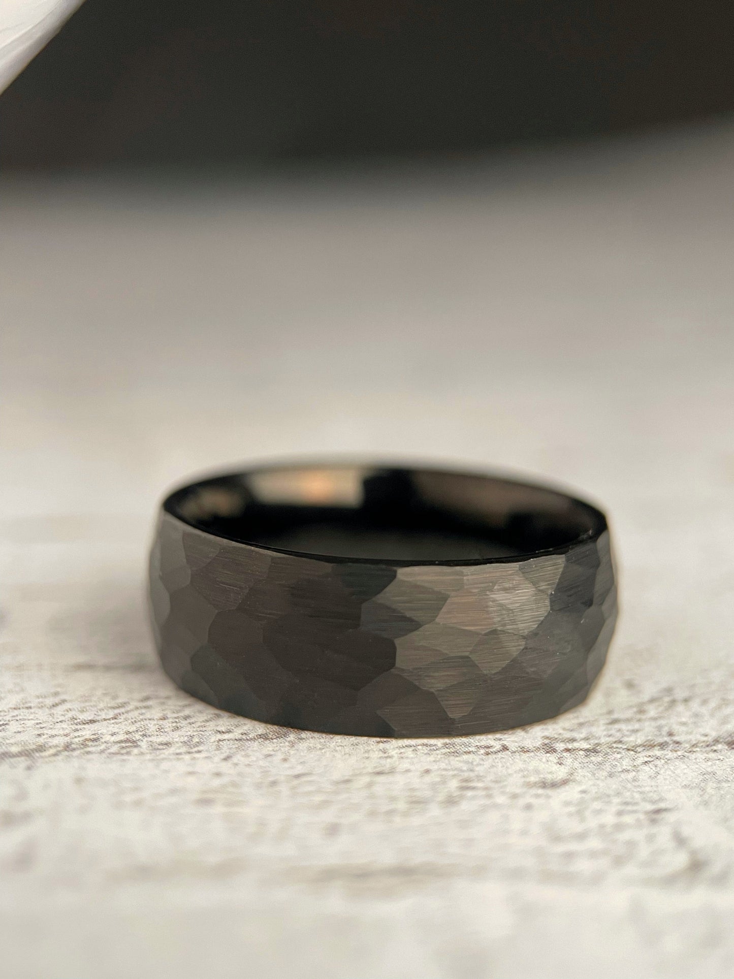 The Aether: The Black Tungsten Ring of Endurance Regalia Rings