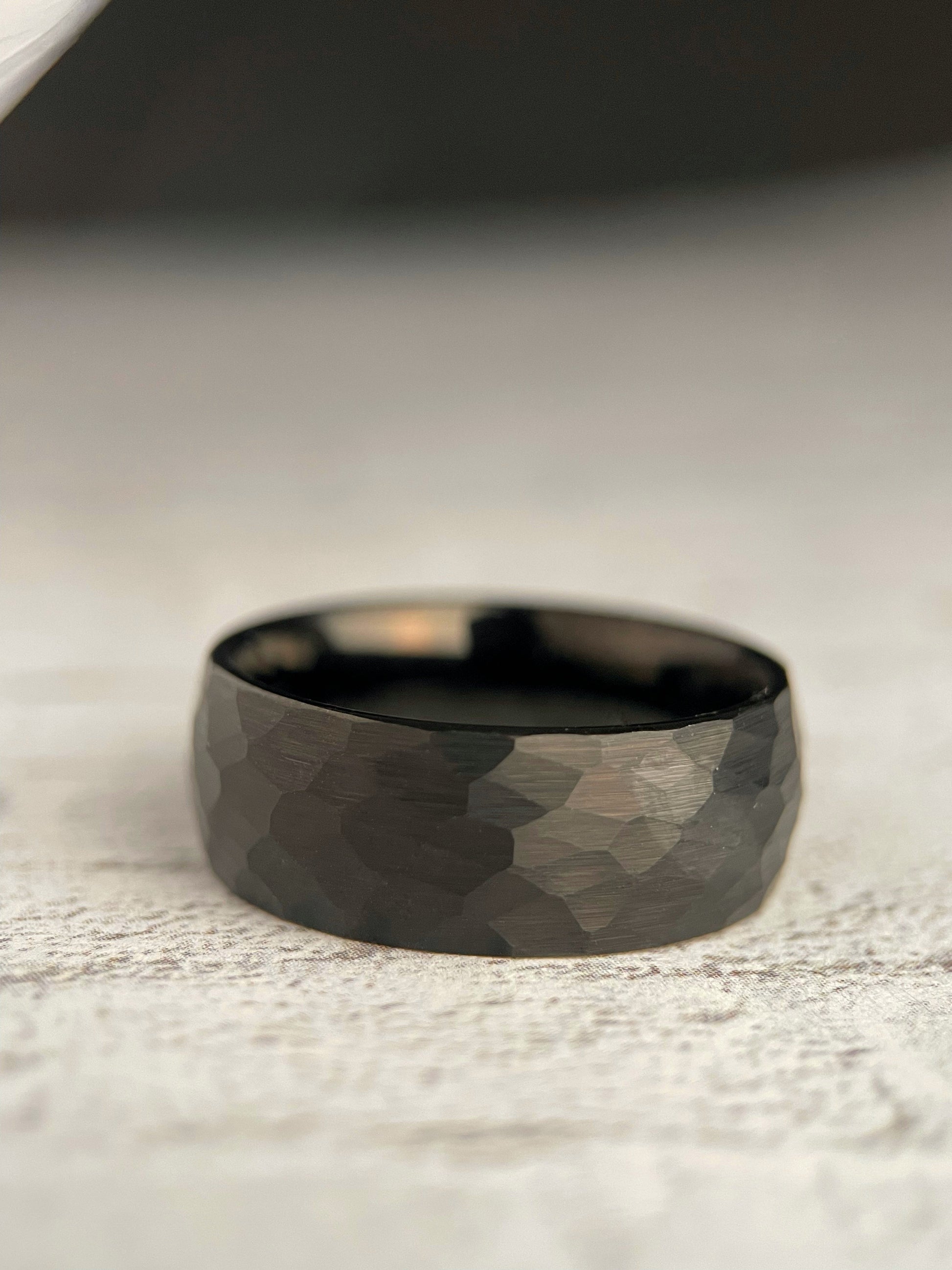 The Aether: The Black Tungsten Ring of Endurance Regalia Rings