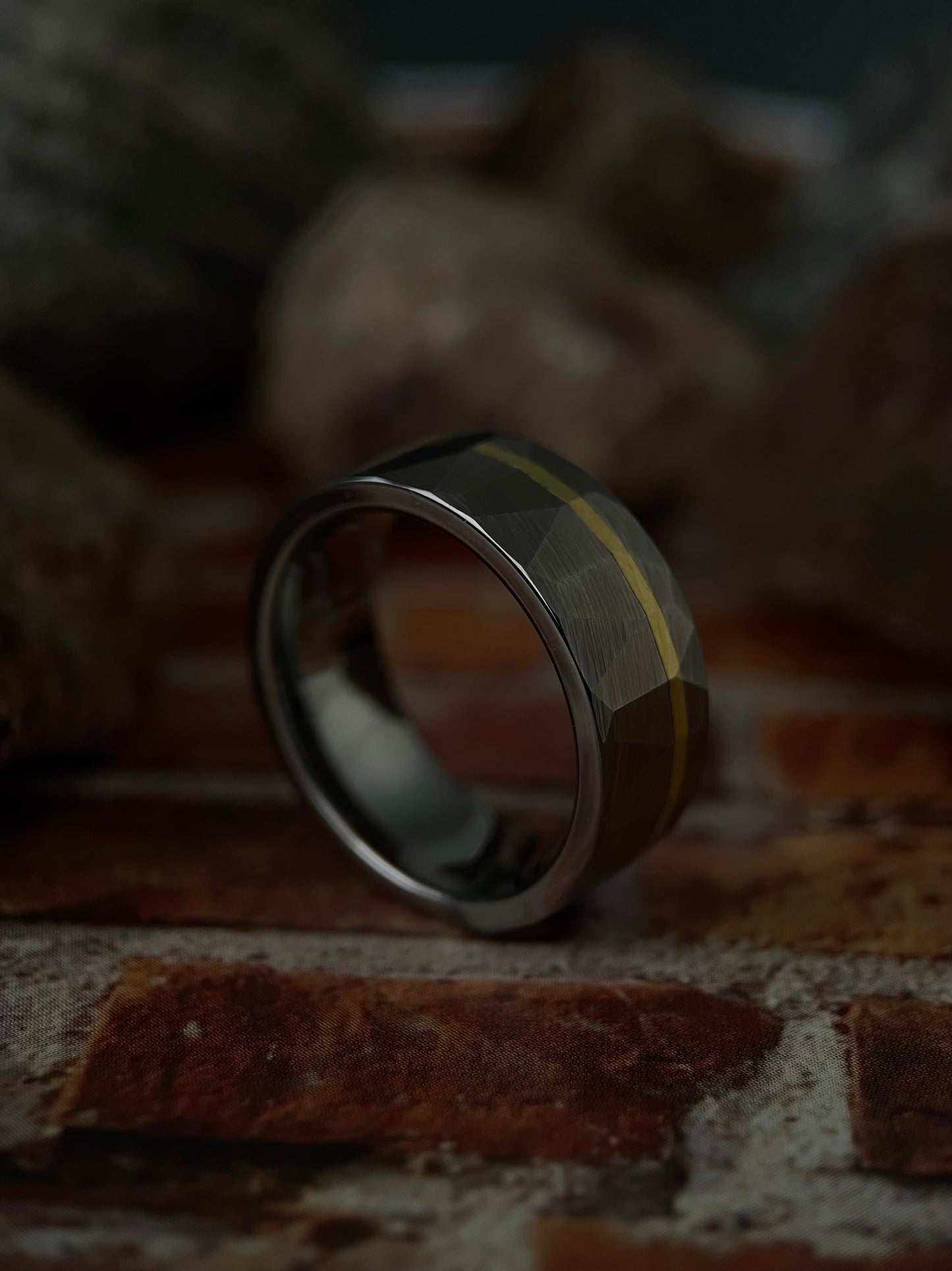 The Chimera: Finest Quality Tungsten Carbide and 14k Gold Ring My Store