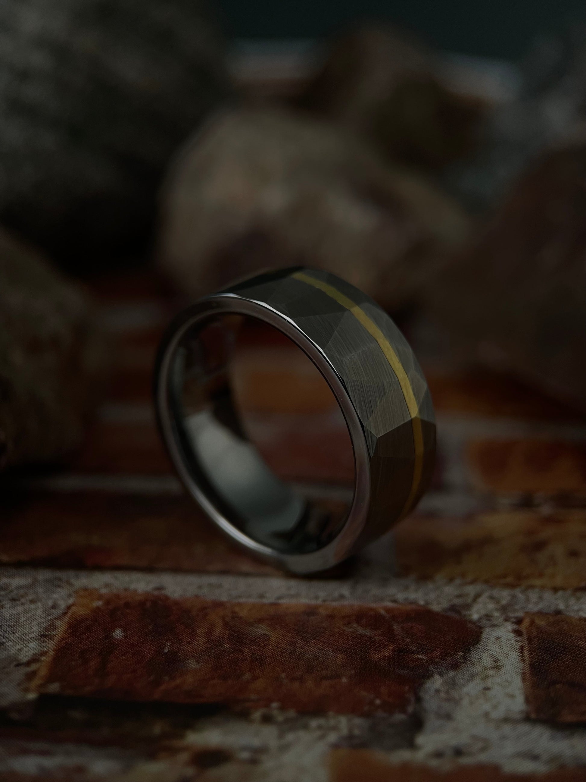 The Chimera: Finest Quality Tungsten Carbide and 14k Gold Ring My Store