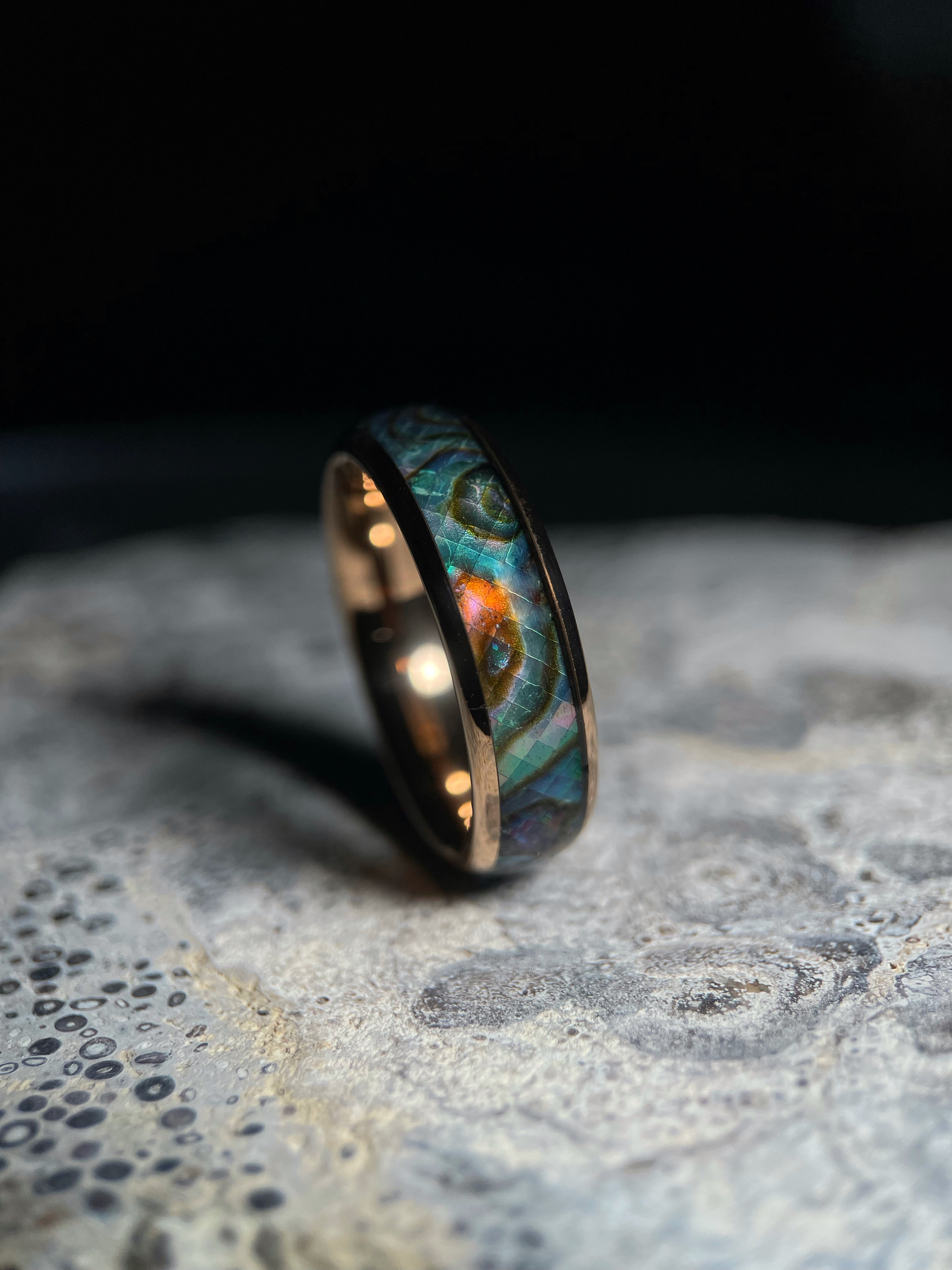 The Eros: Timeless Beauty in Rose Gold and Abalone