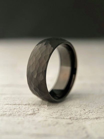 The Aether: The Black Tungsten Ring of Endurance