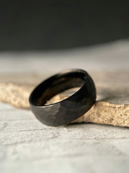 The Aether: The Black Tungsten Ring of Endurance
